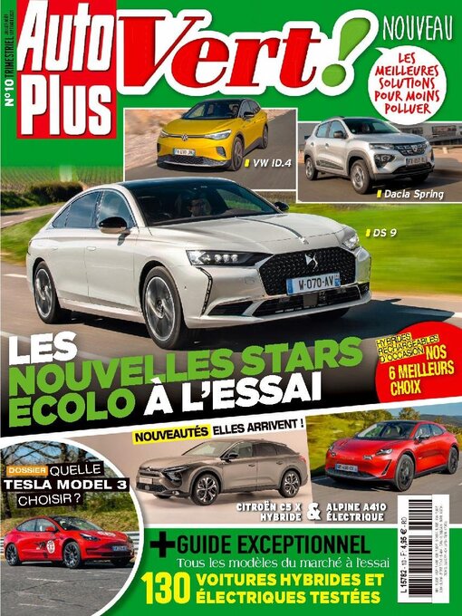 Title details for Auto Plus Vert by Editions Mondadori Axel Springer (EMAS) - Available